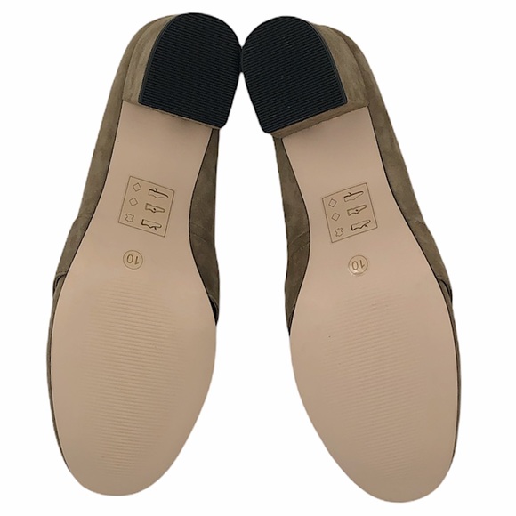 NWOB Sole Society Matador Suede Block Heel Loafer - Picture 7 of 9